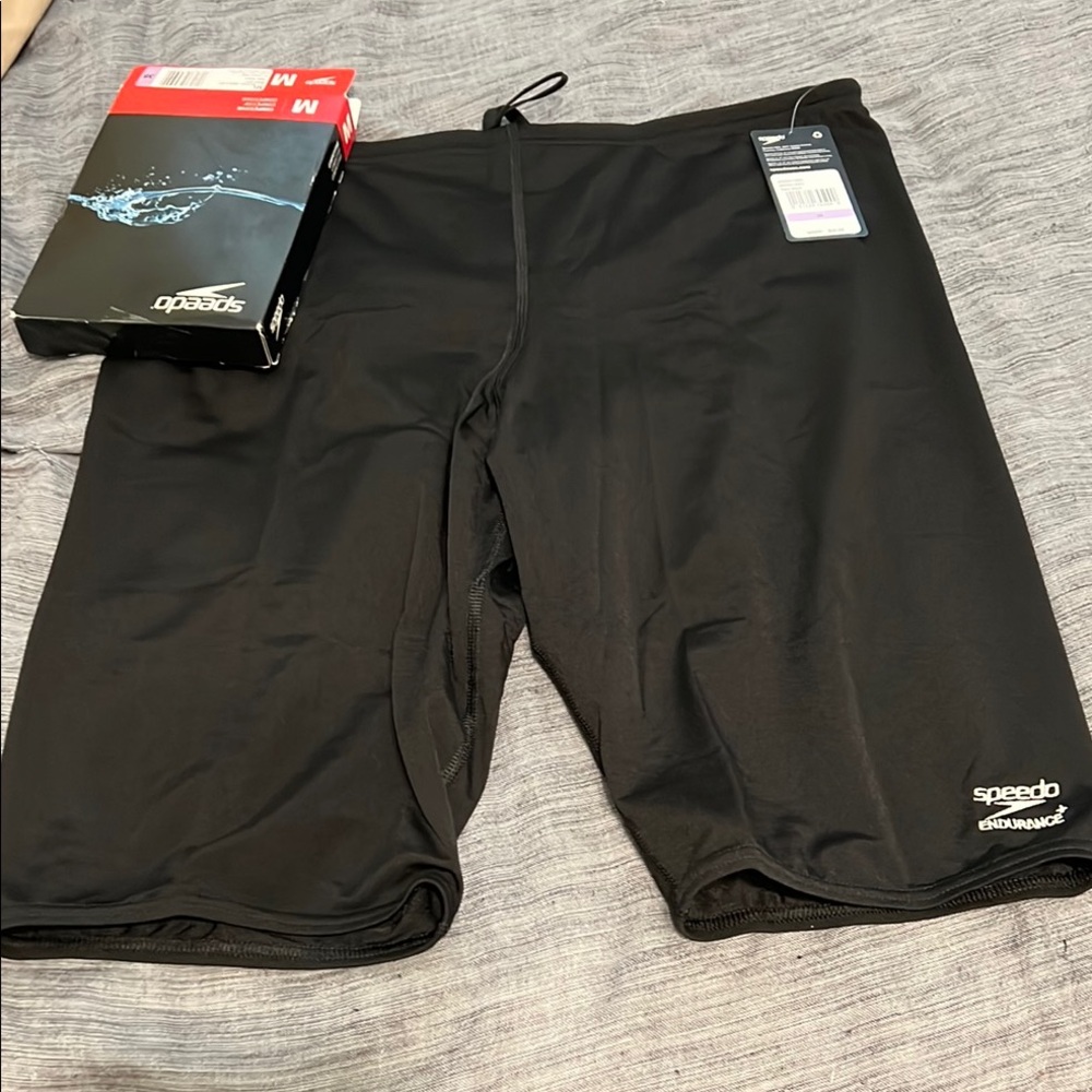 Speedo Endurance+ Black Swim Shorts